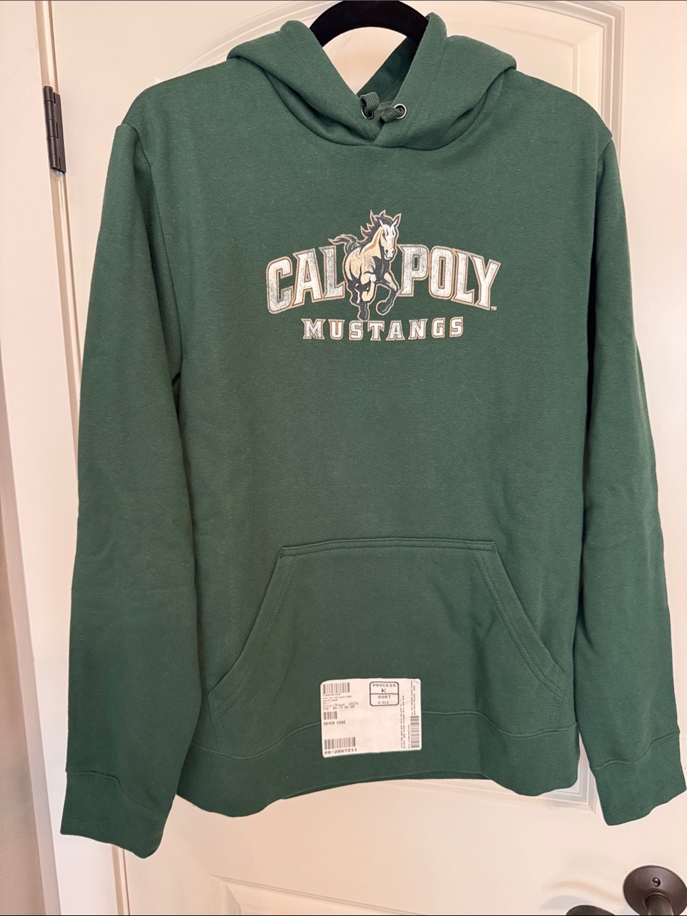 SLO Calpoly Mustangs Green Hoodie Sweatshirt